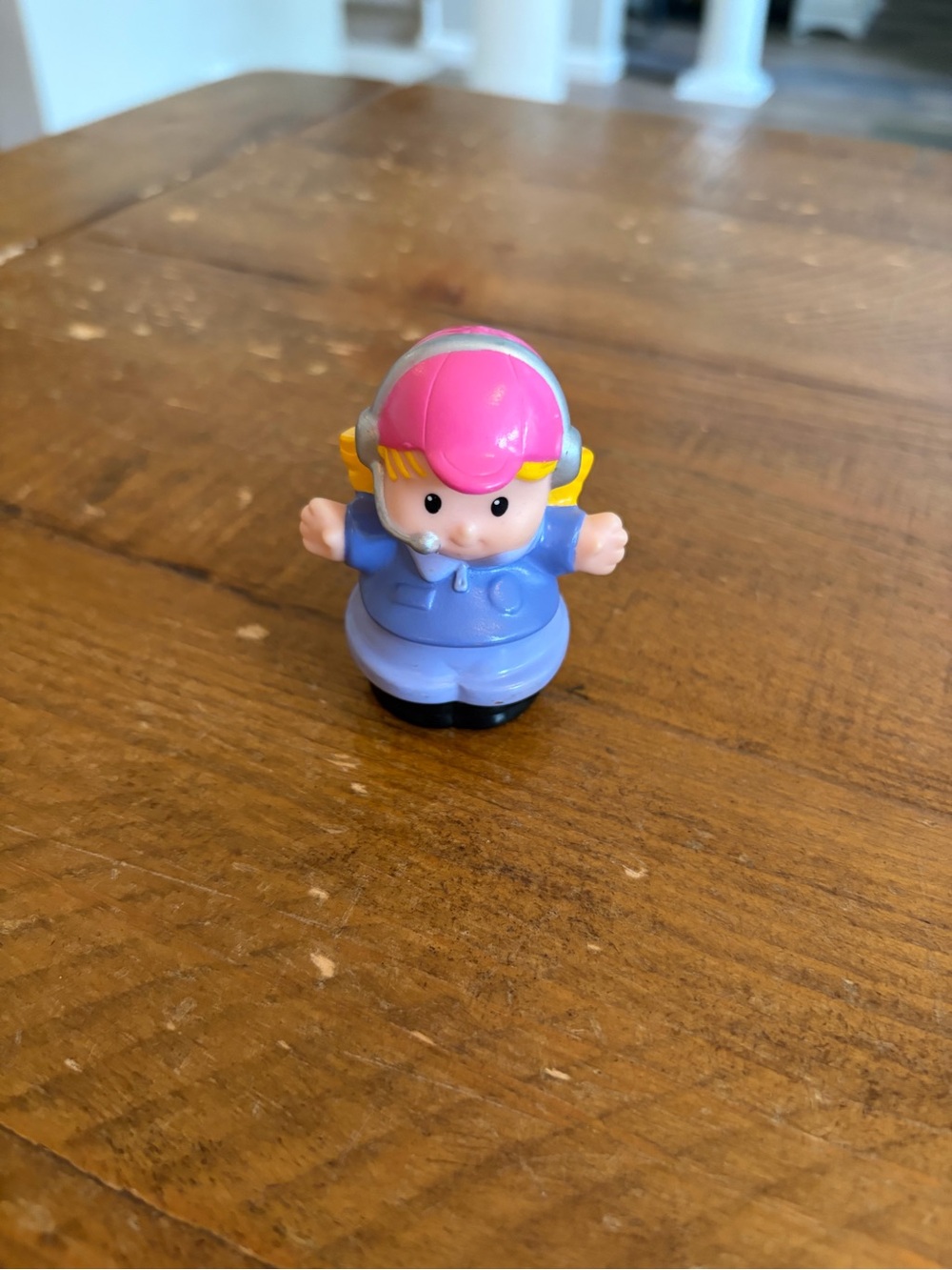 Fisher Price Little People helicopter pilot as is